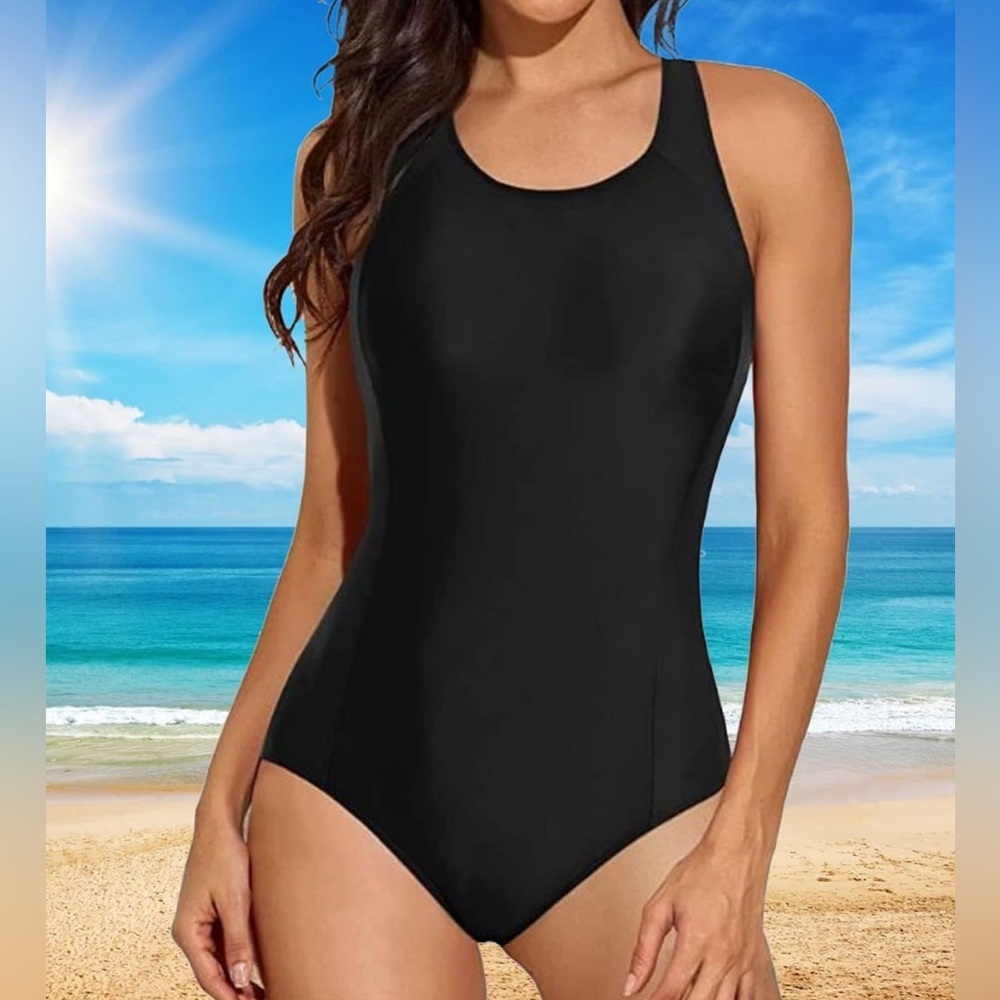 Classic Black Women's Swimsuit.  <<<<155>>>>